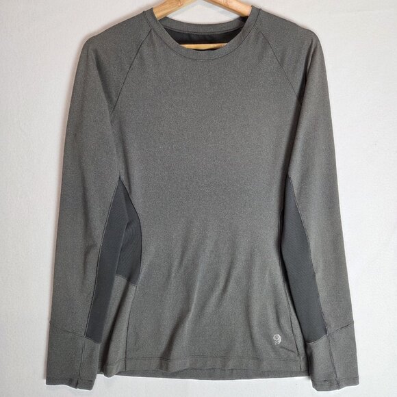 Mountain Hardwear Women Large Shirt Ghee Long Sleeve Crewneck Outdoor Hiking - Picture 1 of 9